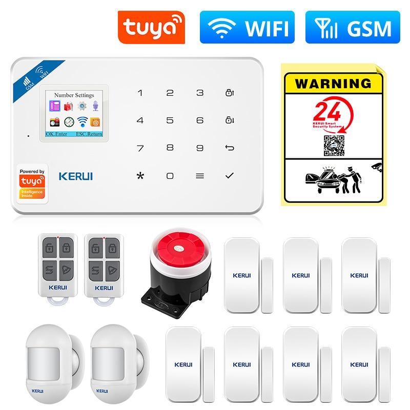 Intelligent Home WIFI GSM Security Alarm System