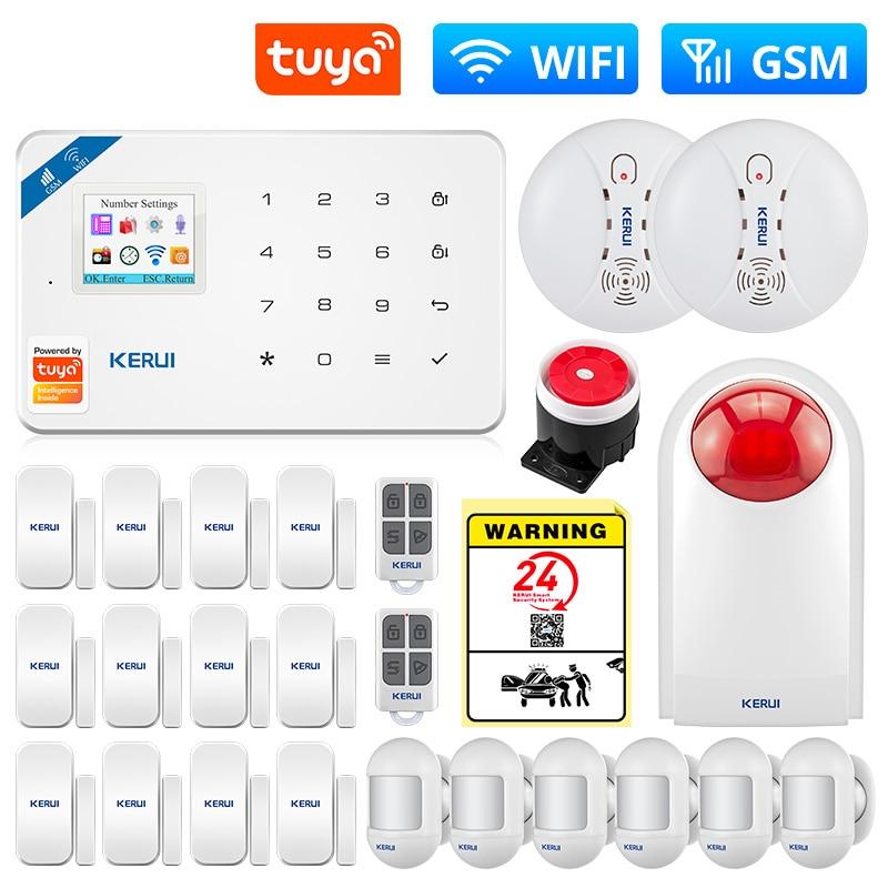 Intelligent Home WIFI GSM Security Alarm System