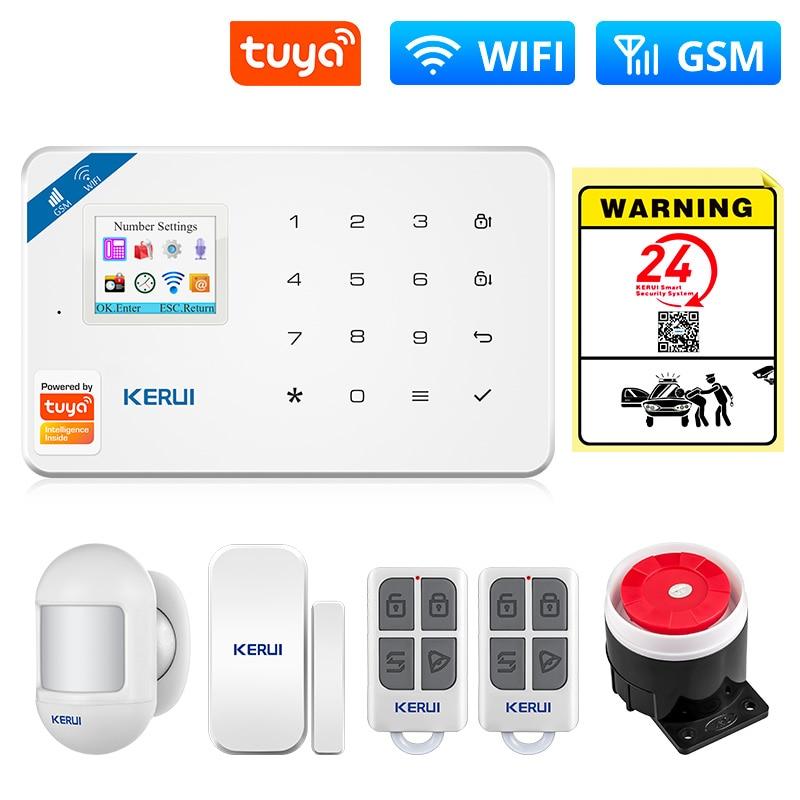 Intelligent Home WIFI GSM Security Alarm System
