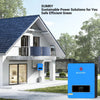 SUMRY 3.6KW 24V 120V Solar Inverter Pure Sine Wave Off Grid MPPT 110A Controller Charger 120A for Home Use