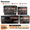 Humsienk 12V 100Ah 150Ah 200Ah 314Ah LiFePO4 Battery Built-in BMS Low Temperature Protection For  RV/ Camp/ Solar Energy Storage