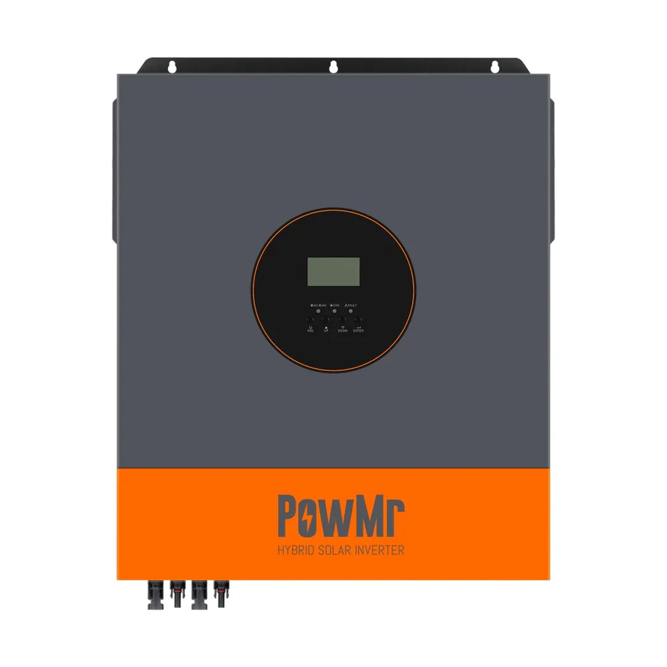 PowMr 48V 12kW 220V Parallel Inverter 150A Dual MPPT Input Easy Charger up to 9 Units in Parallel Three-Phase Function for Home