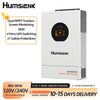 Humsienk 48V 8KW 3-in-1 Solar Hybrid Inverter, Dual MPPT, 120V/240V Split/Single Phase, 8KW Pure Sine Wave Output, Safety Protections, With USB/RS485/CAN, LCD Display & Remote Monitoring For Off-Grid System