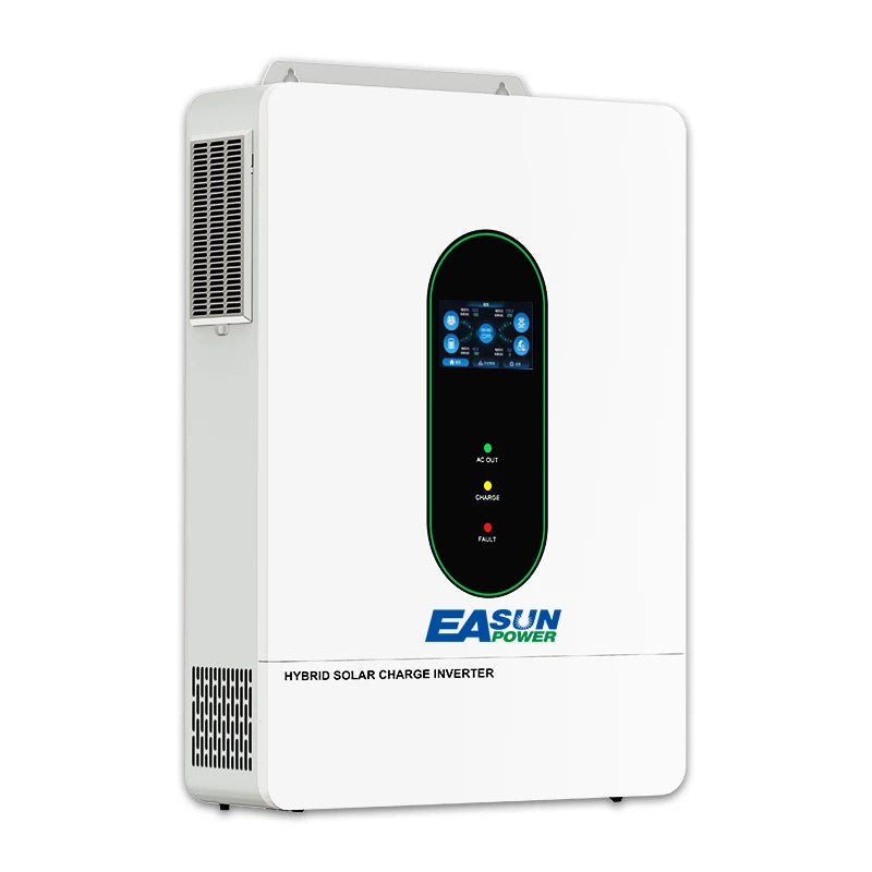 EASUN POWER 120V/110V 12KW hybrid solar inverter 48V photovoltaic split inverter with built-in 200A parallel solar charging control US warehouse