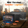 Humsienk 12V 314Ah LiFePO4 Battery, Size MINI, Capacity 4019Wh, Built-in 200A BMS, 15000+ Deep Cycle, For Fishing, Portable Power Station, Golf Cart, Boat, Marine, Off-Grid, Solar, 5-Year Warranty