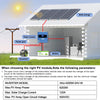 ANENJI 4.2KW 220v 3KW 110V Hybrid Solar Inverter Off Grid Inverter Built MPPT 100A Solar Charge Controller Fit Work Without Battery