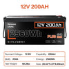 Humsienk 12V 100Ah 150Ah 200Ah 314Ah LiFePO4 Battery Built-in BMS Low Temperature Protection For  RV/ Camp/ Solar Energy Storage