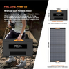 OSCAL PowerMax 1800 SE Solar Generator, 1024Wh LiFePO4 Portable Power Station | 1800W (3600W Surge) | 1 Hour Fast Charge | APP Control | Quiet UPS for Home Backup, Hurricane Emergency, Camping & RV