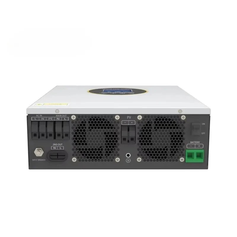 ECGSOLAX 6.5KW Hybrid Solar Inverter 48V 120V 240V With MPPT 100A Solar Charger Split Phase Pure Sine Wave Inverter Max PV 500V