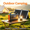 400W Portable Charging Station 220V192Wh LiFePO4 Outdoor Power Supply, Supports Solar Charging, Suitable for Household Energy