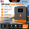 PowMr 4.5VA/6.5VA Off Grid Solar Inverter 24V/48Vdc to 220Vac MPPT 120A Charge Controller BMS Communication Max PV 450V for Home Solar System