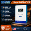 EASUN POWER 4KW Inverter 110V Off Grid Solar Inverter 24V 140A 5600W MPPT Charger Pure Sine Wave Home Inverter 6.25 Inch LCD Display 4000W Hybrid Inverter 120V Inversor