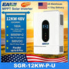 EASUN POWER 120V/110V 12KW hybrid solar inverter 48V photovoltaic split inverter with built-in 200A parallel solar charging control US warehouse