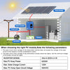 ANENJI 110VAC/120VAC 4.2KW 24V Hybrid Solar Inverter MPPT Off Grid 120A Solar Charger PV 500VDC for PV Solar