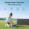 OSCAL Power Max 1800SE 1800W Portable Power Station 1024Wh Lifepo4 Battery Solar Generator With Solar Panel Outdoor Camping
