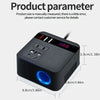 Car Inverter DC12V/24V to DC110V/220V 150W LED Display Sockets Power Inverter Adapters Fast Charging Automobiles Inverters