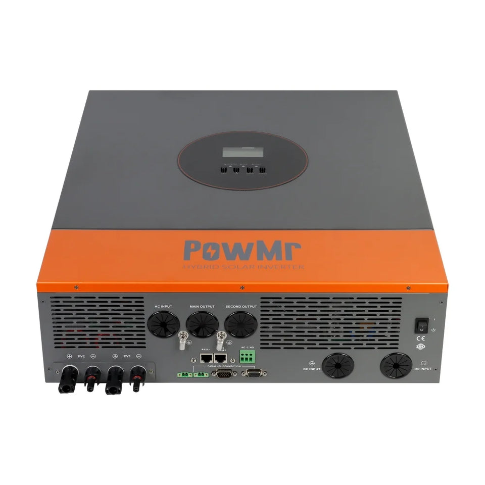 PowMr 48V 12kW 220V Parallel Inverter 150A Dual MPPT Input Easy Charger up to 9 Units in Parallel Three-Phase Function for Home