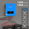 Sumry 3.6kw Hybrid Solar Inverter 110/120v 24v Dual Output with MPPT 120A 60-450v 50/60hz Home Inversor Pure Sine Wave