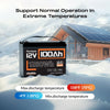 Humsienk LiFePO4 Lithium Battery 12V 100AH BMS 100A 1280Wh For RV/Vans/Trolling Motor/Off-grid/Camping/2-Year Warranty/UL 1973
