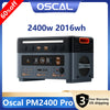 OSCAL Solar Generator 2048Wh LiFePO4 Portable Power Station 2400W 4800W Peak UPS Power Supply App Control Ultra Quiet for Home Emergency Camping RV Travel