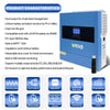 ANENJI 4.2KW 220v 3KW 110V Hybrid Solar Inverter Off Grid Inverter Built MPPT 100A Solar Charge Controller Fit Work Without Battery
