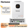 Humsienk 48V 12KW/8KW 3-in-1 Solar Hybrid Inverter, Dual MPPT, 120V/240V Split/Single Phase, 12kW Pure Sine Wave Output, Safety Protections, With USB/RS485/CAN, LCD Display & Remote Monitoring For Off-Grid System