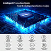 SUMRY 3.6KW 24V 120V Solar Inverter Pure Sine Wave Off Grid MPPT 110A Controller Charger 120A for Home Use