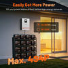 Humsienk 12V 160Ah LiFePO4 2 PACK Battery Built-in 150A BMS Deep Cycles MAX. 8192 Wh For RV/ Camping/ Solar Energy Storage/ Fish