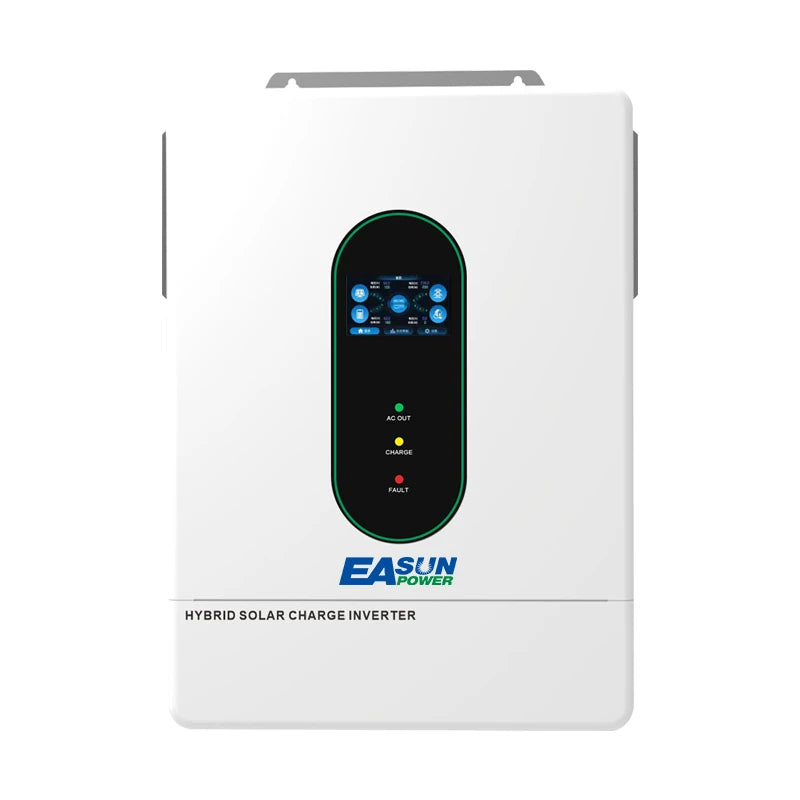 EASUN POWER 120V/110V 12KW hybrid solar inverter 48V photovoltaic split inverter with built-in 200A parallel solar charging control US warehouse