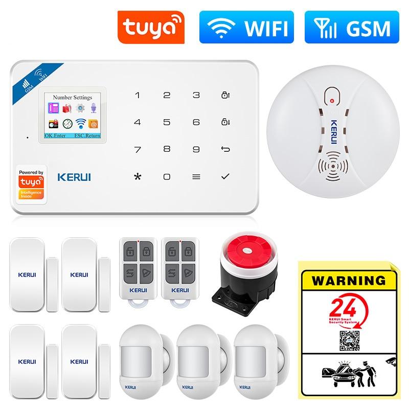 Intelligent Home WIFI GSM Security Alarm System