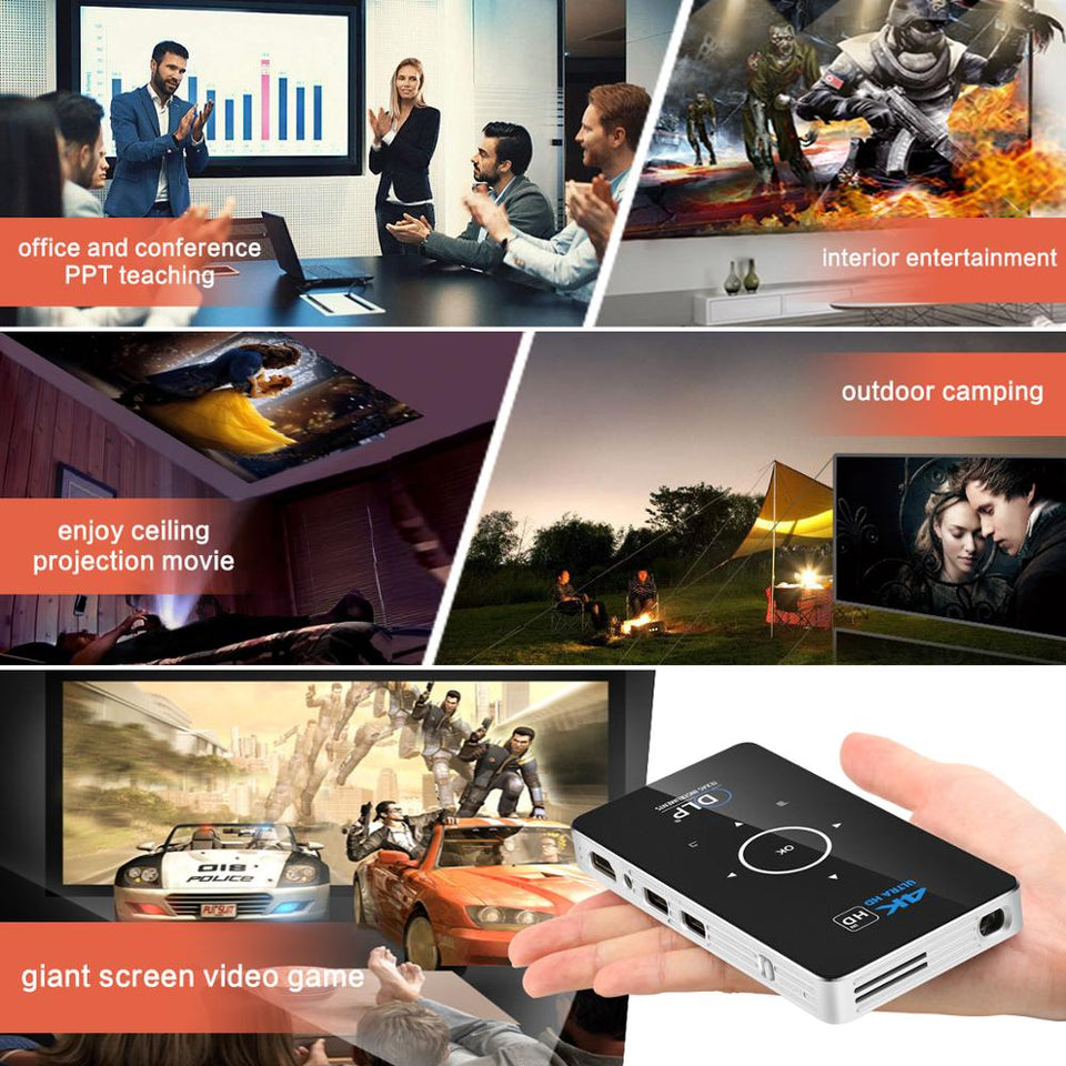 Mini WiFi 4K Portable Projectors