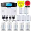 IOS Android APP Wired Wireless Home Security System