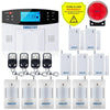 IOS Android APP Wired Wireless Home Security System